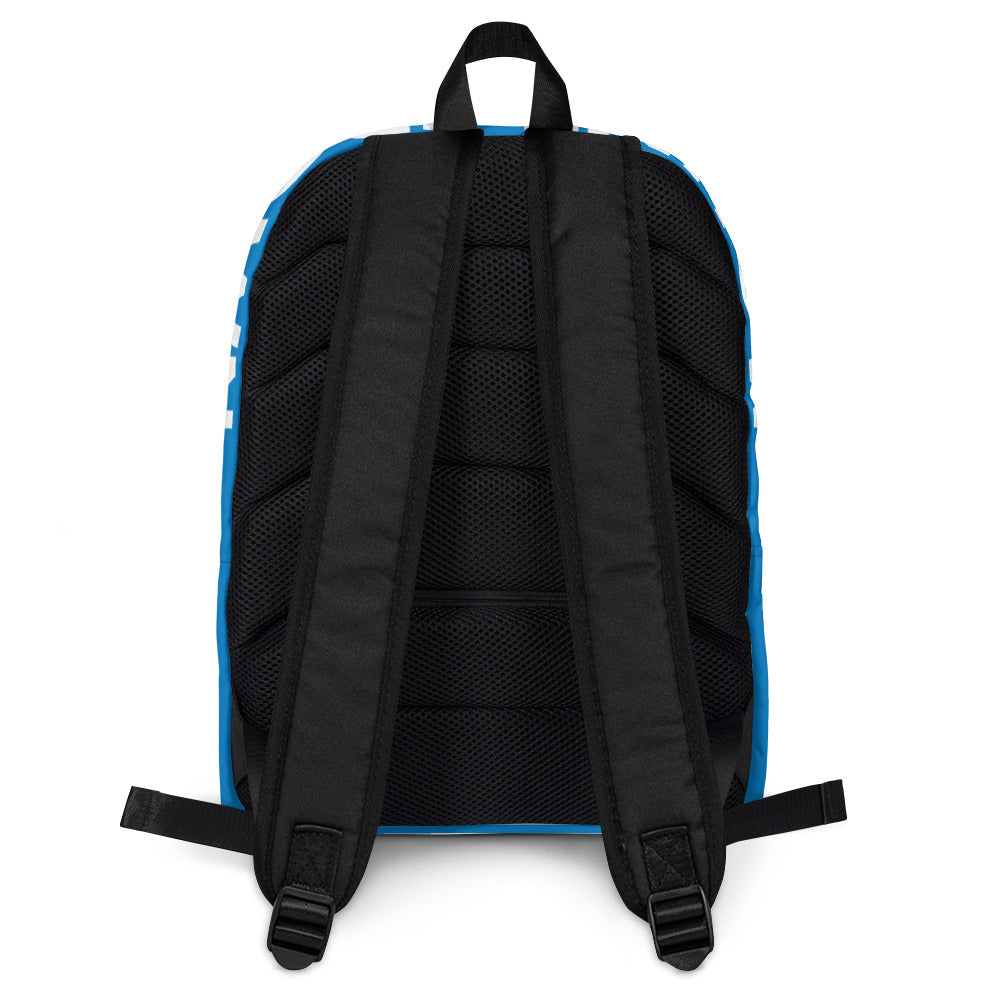 MOUNT CROWN Blue Backpack