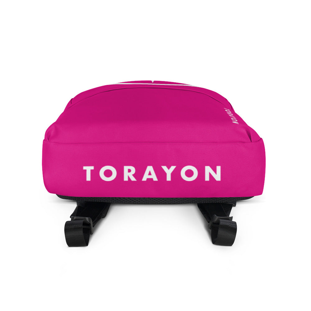 TORAYON Pink Backpack
