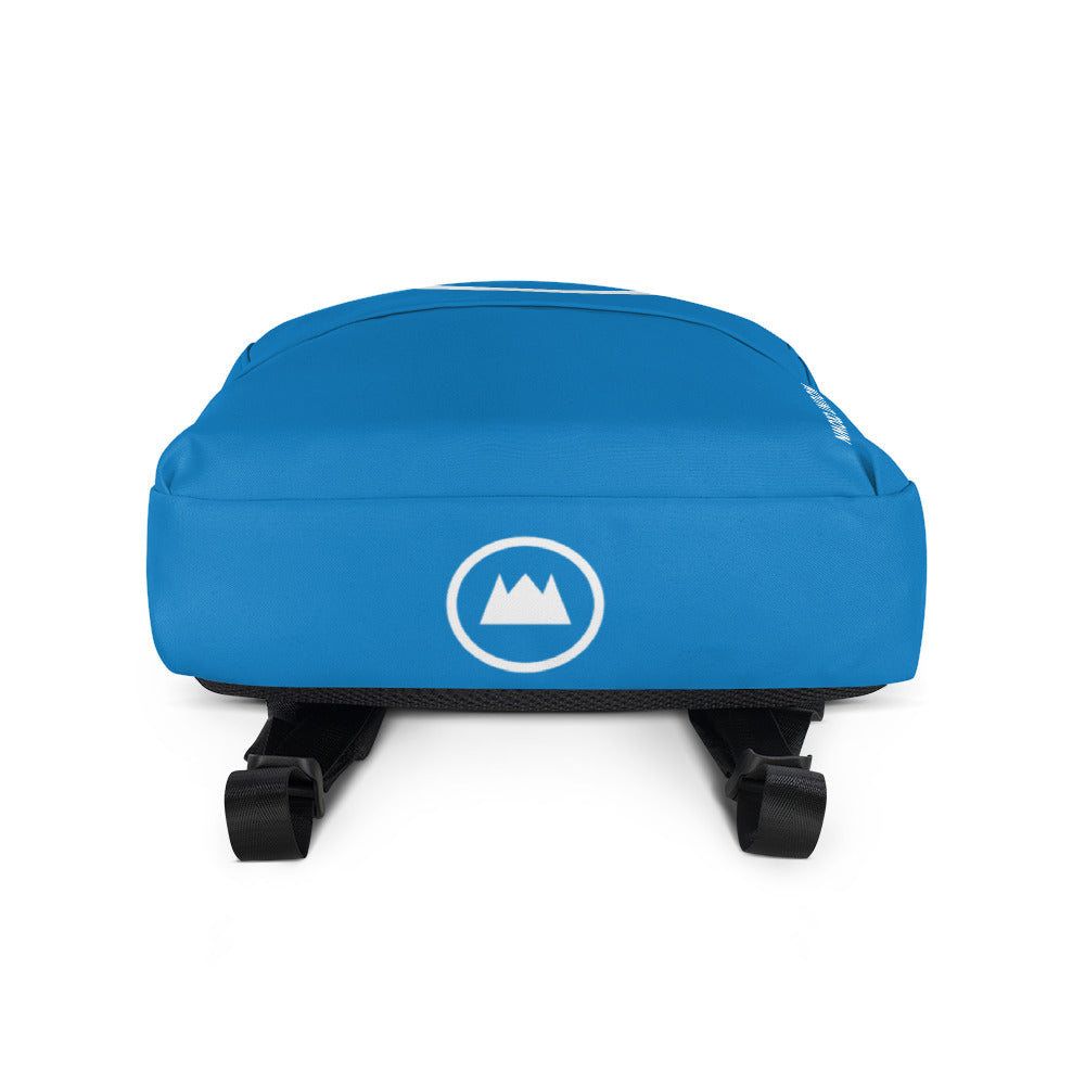 MOUNT CROWN Blue Backpack