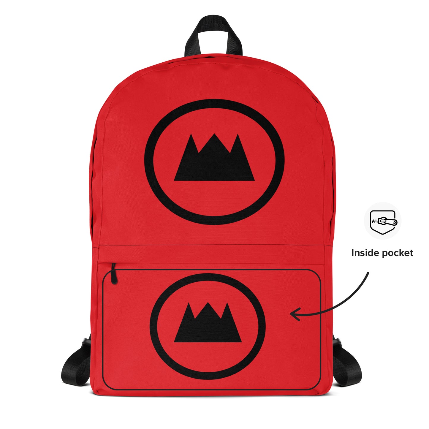 MOUNT CROWN Red (Blk) Backpack