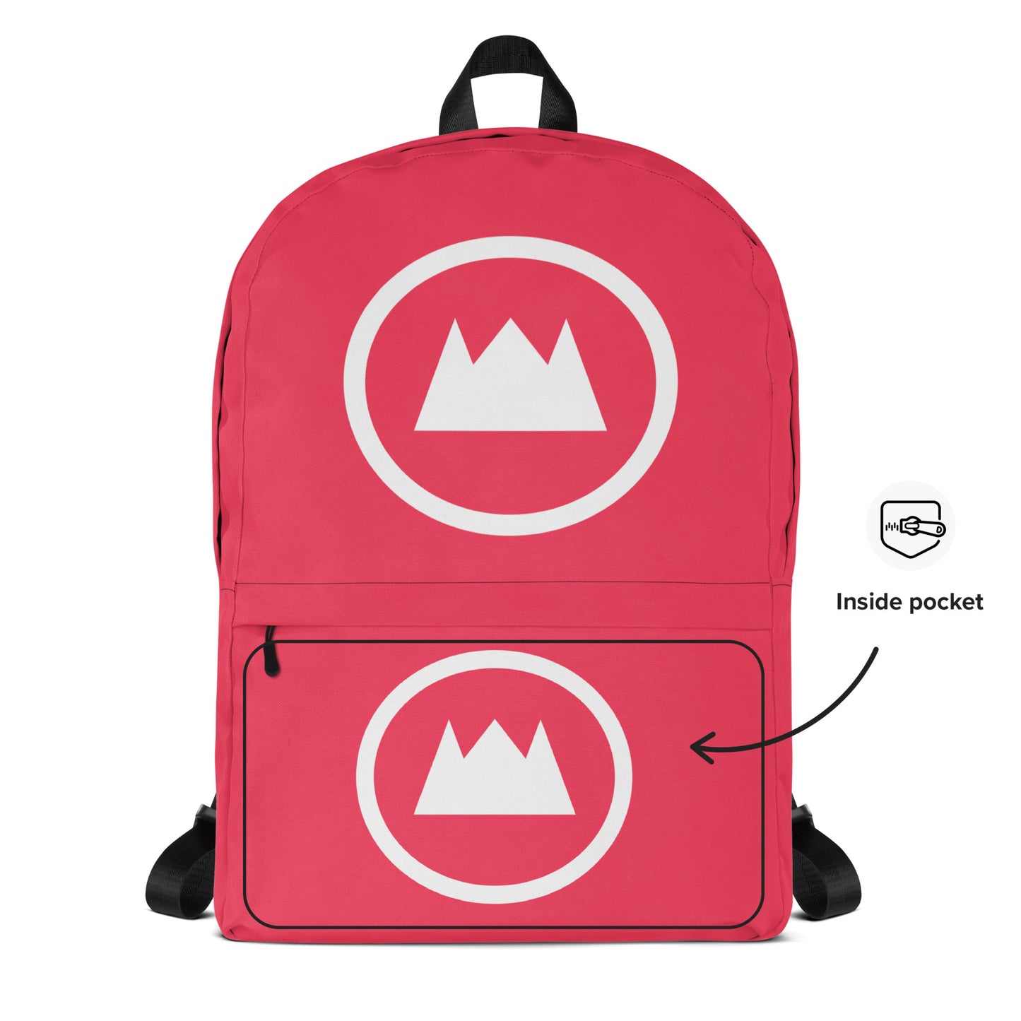 MOUNT CROWN Pink Backpack