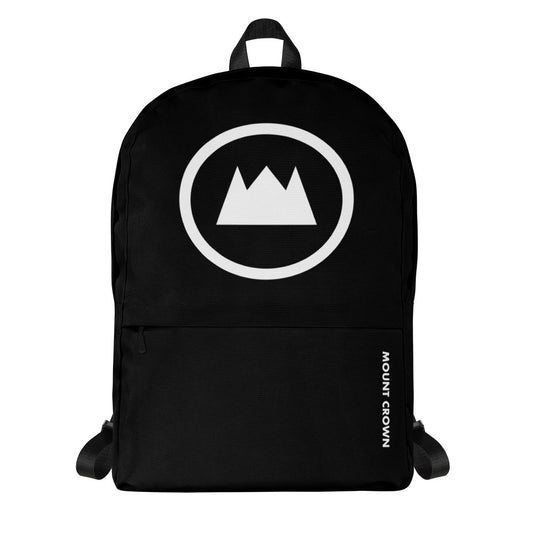 MOUNT CROWN Black Backpack