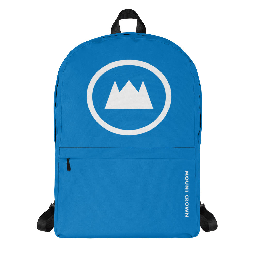 MOUNT CROWN Blue Backpack