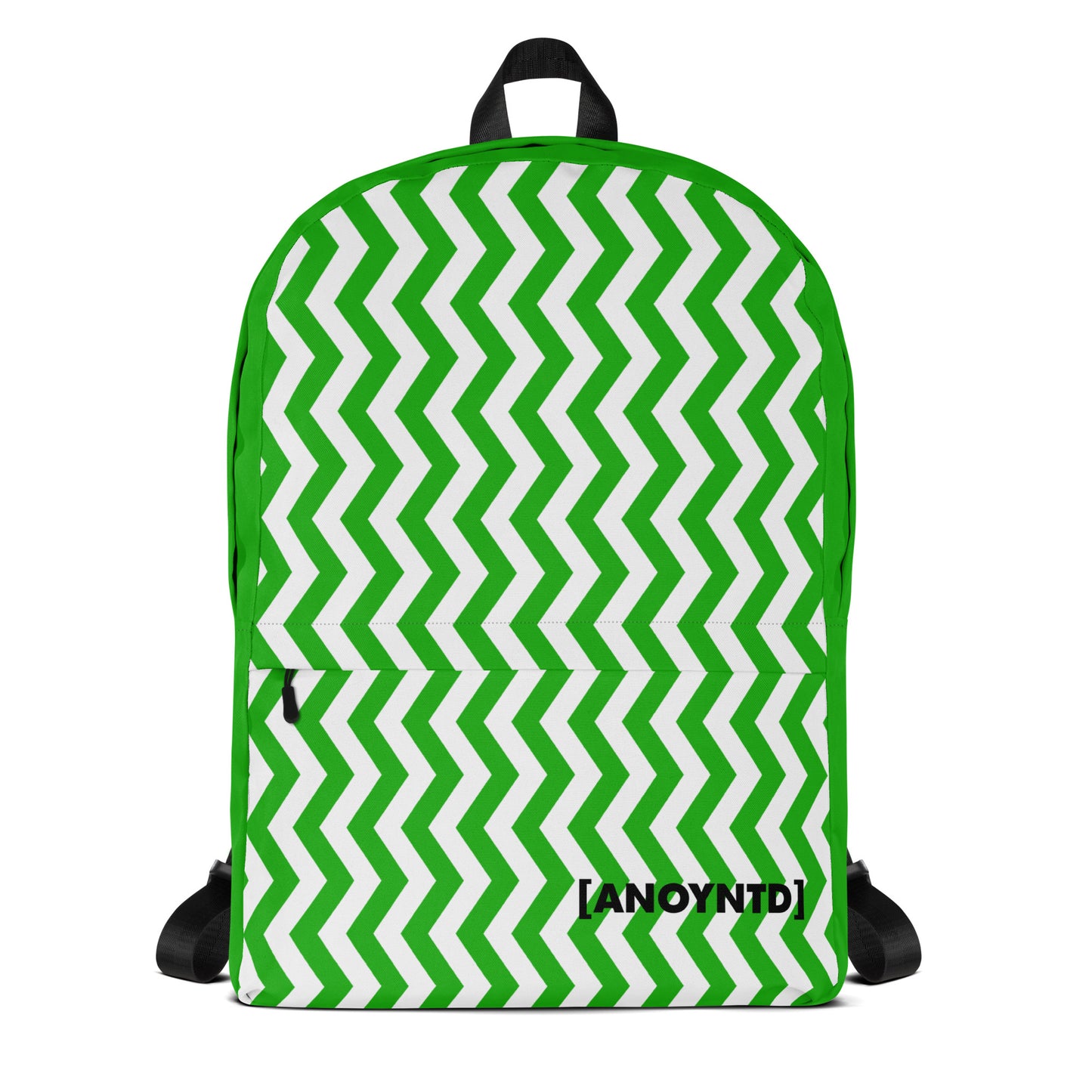 ANOYNTD Green ZIGZAG Backpack