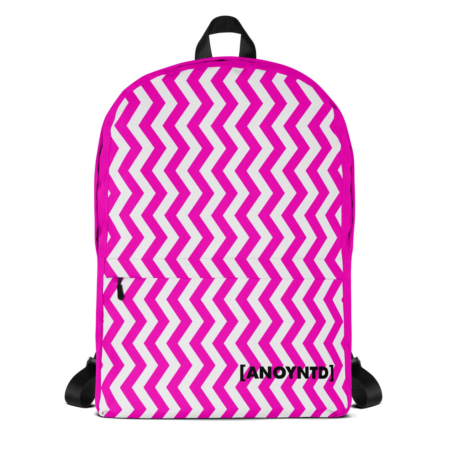 ANOYNTD Pink ZIGZAG Backpack