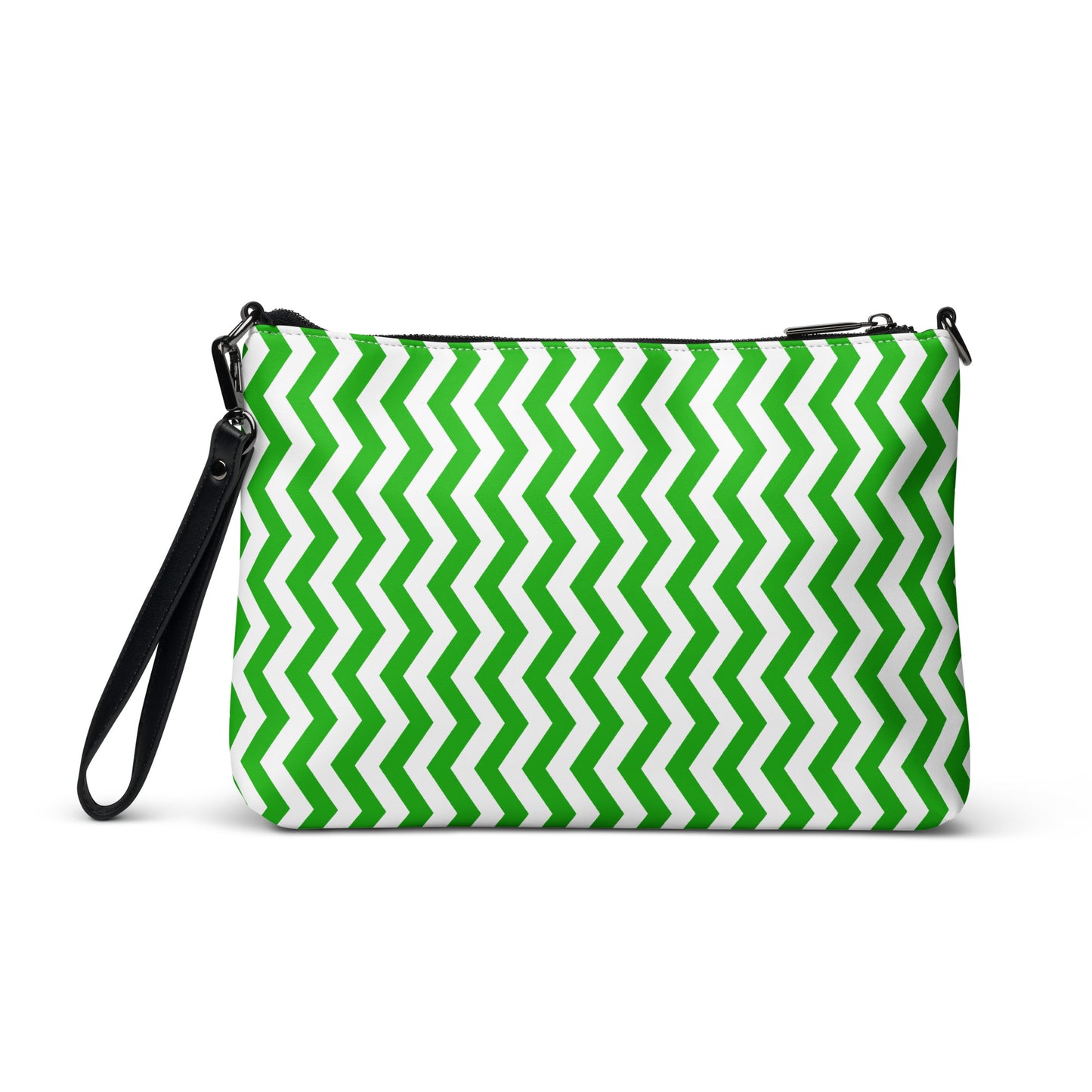 ANOYNTD Green ZIG ZAG Crossbody bag