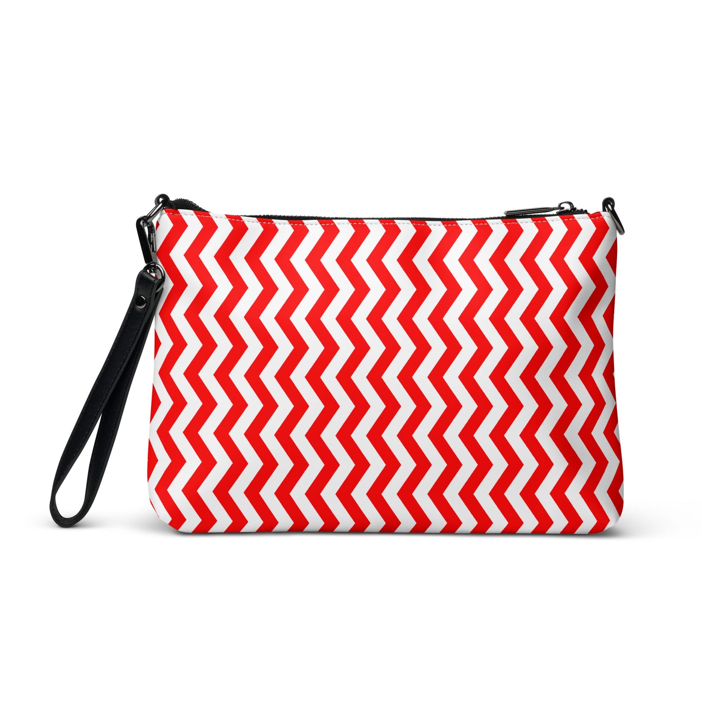 ANOYNTD Red ZIG ZAG Crossbody bag