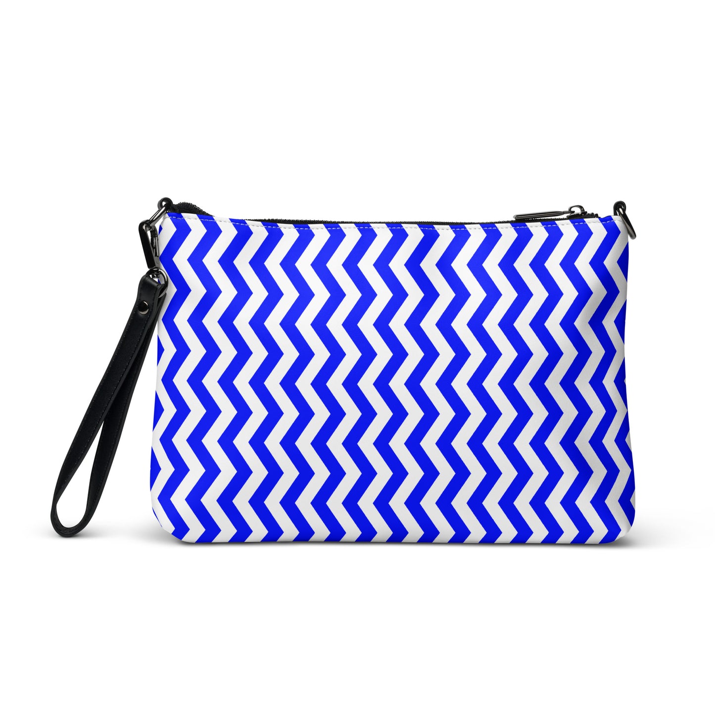 ANOYNTD Blue ZIG ZAG Crossbody bag