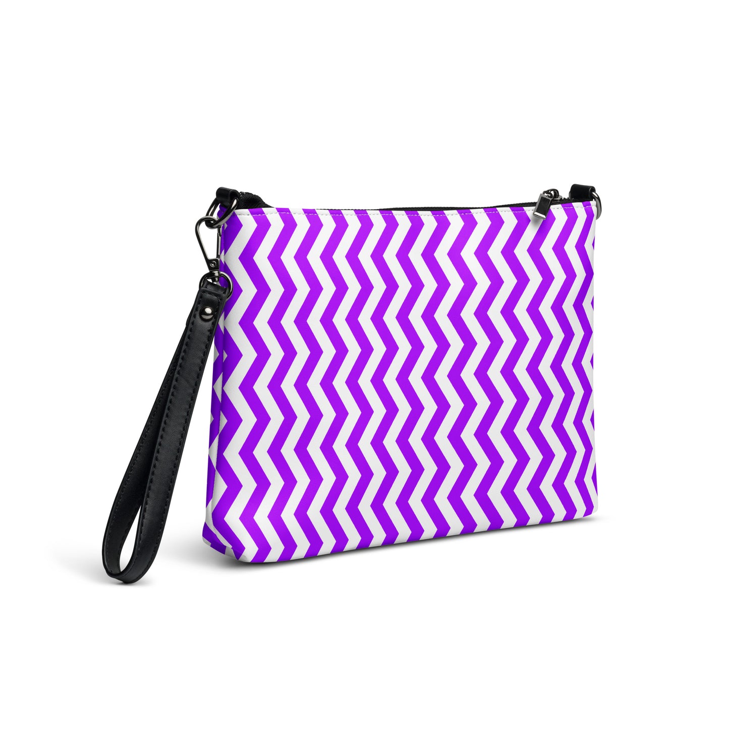 ANOYNTD Purple ZIGZAG Crossbody bag