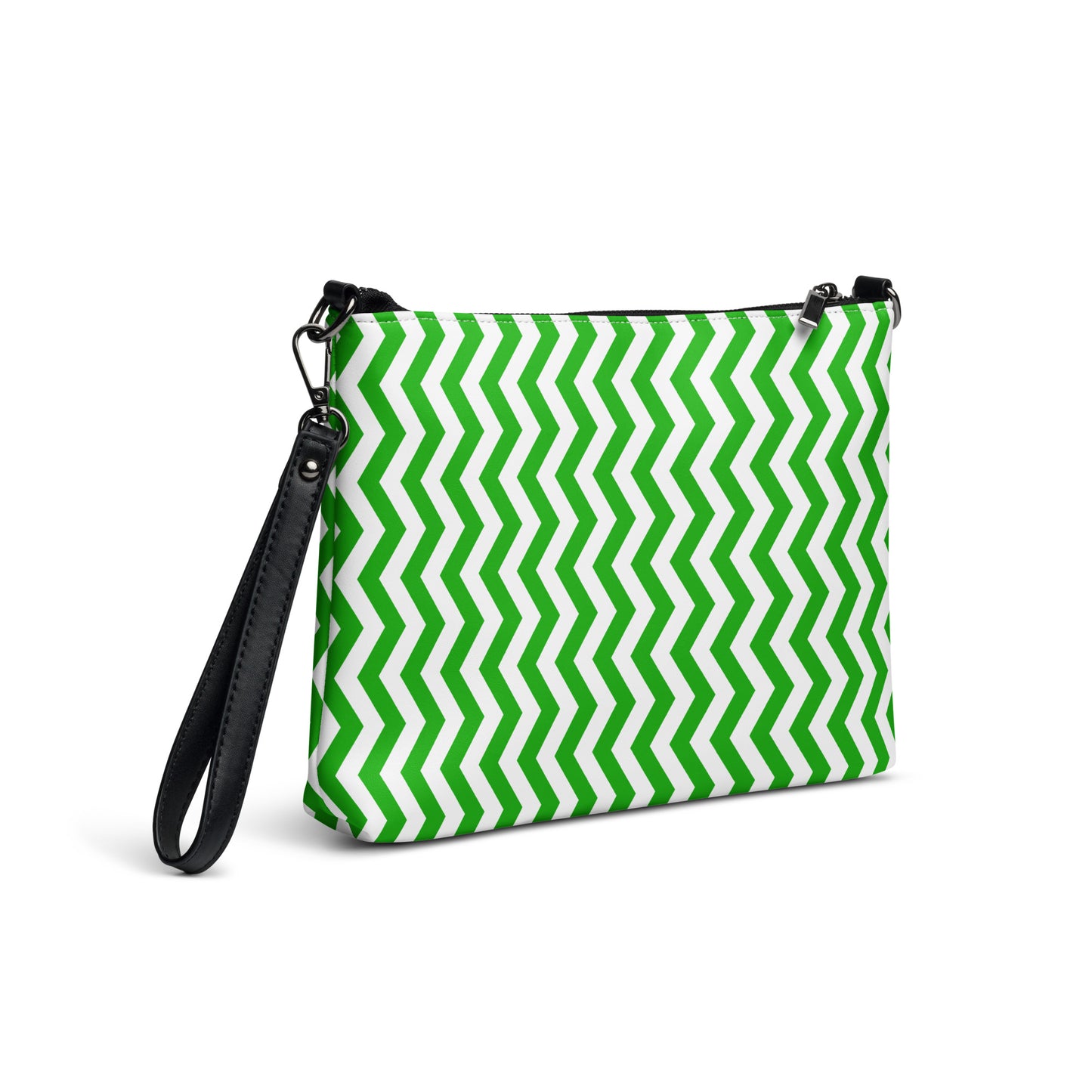 ANOYNTD Green ZIG ZAG Crossbody bag