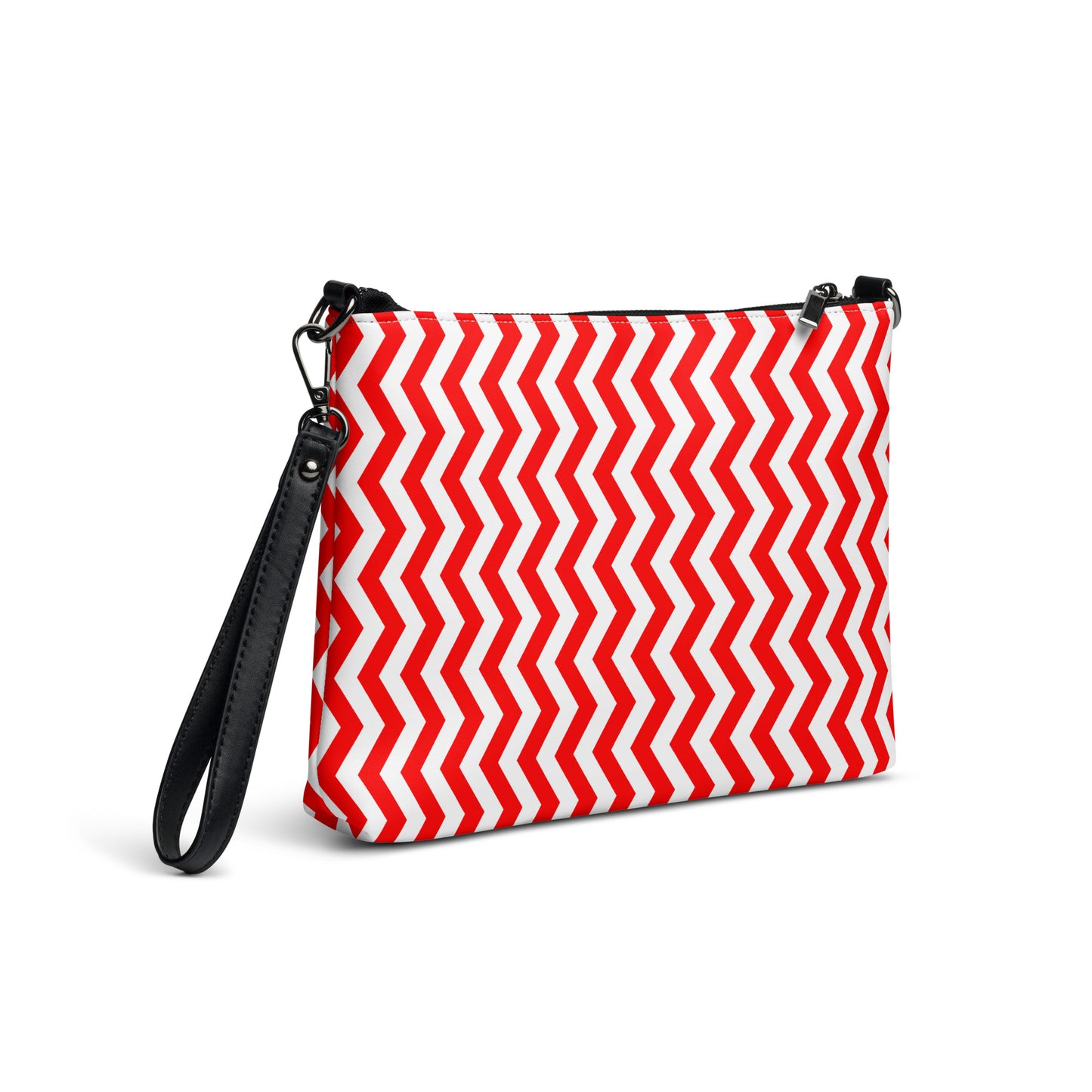 ANOYNTD Red ZIG ZAG Crossbody bag