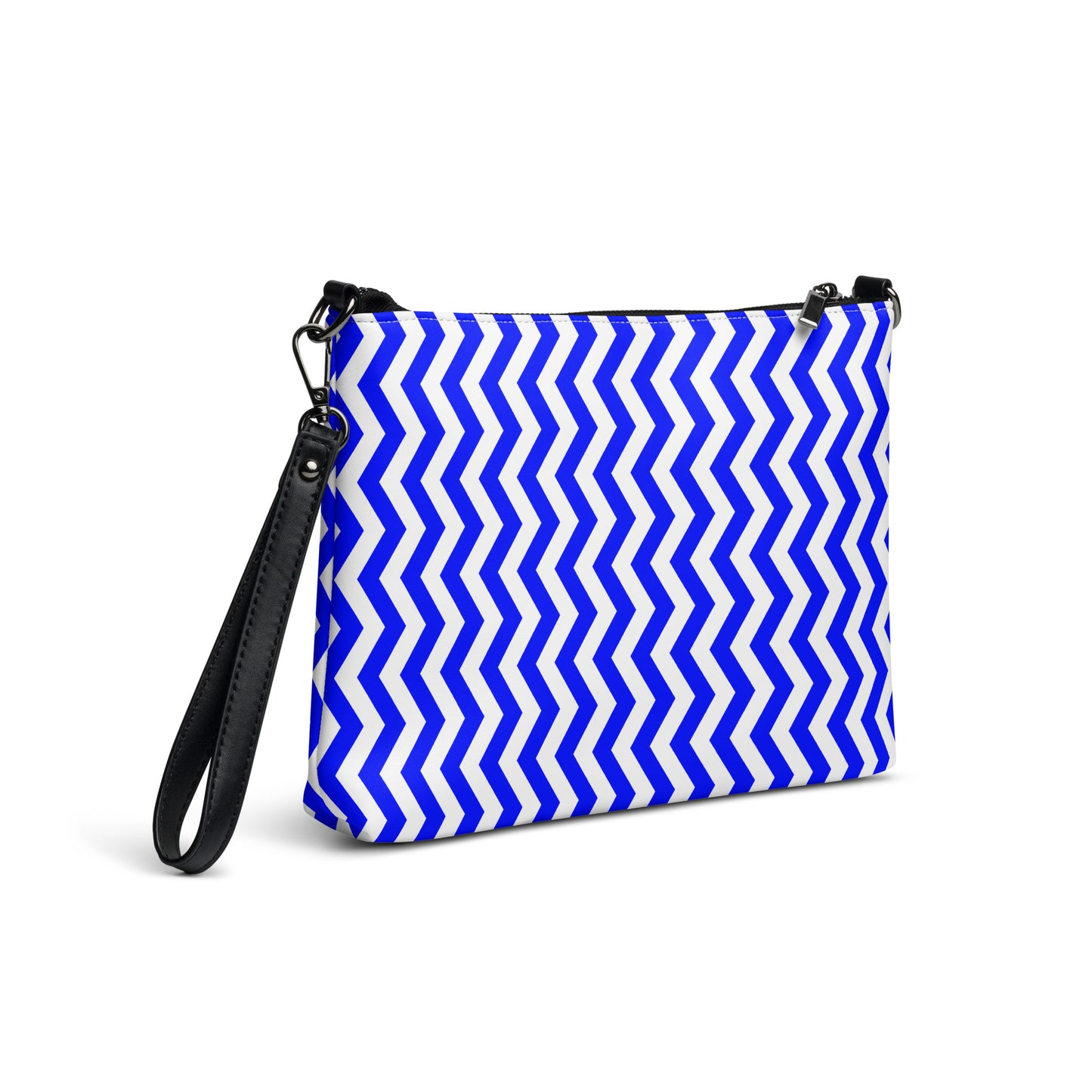 ANOYNTD Blue ZIG ZAG Crossbody bag