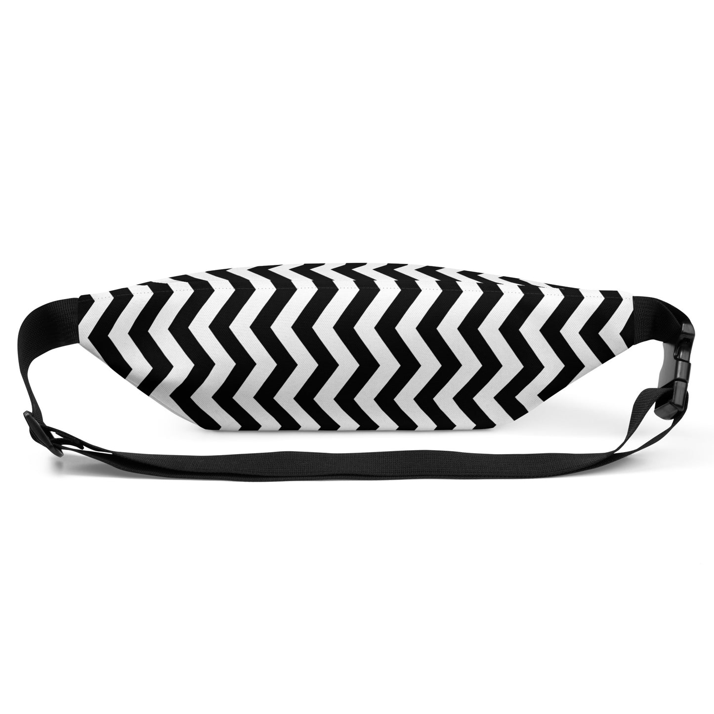 ANOYNTD Black/White ZIG ZAG Fanny Pack