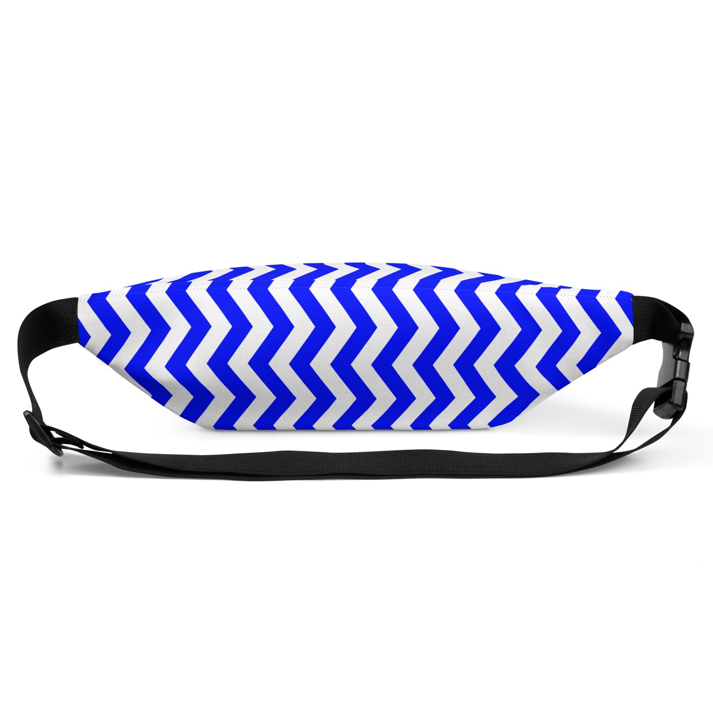 ANOYNTD Blue ZIG ZAG Fanny Pack