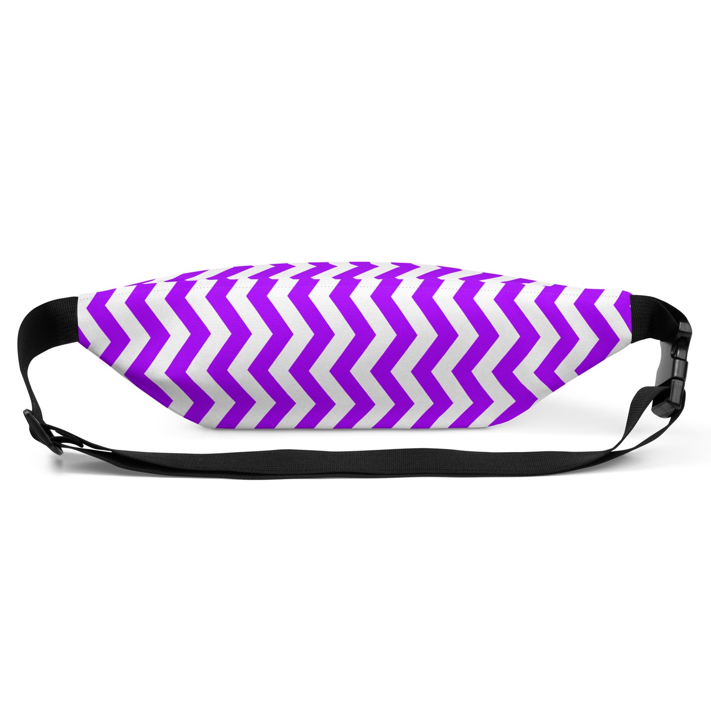 ANOYNTD Purple ZIG ZAG Fanny Pack