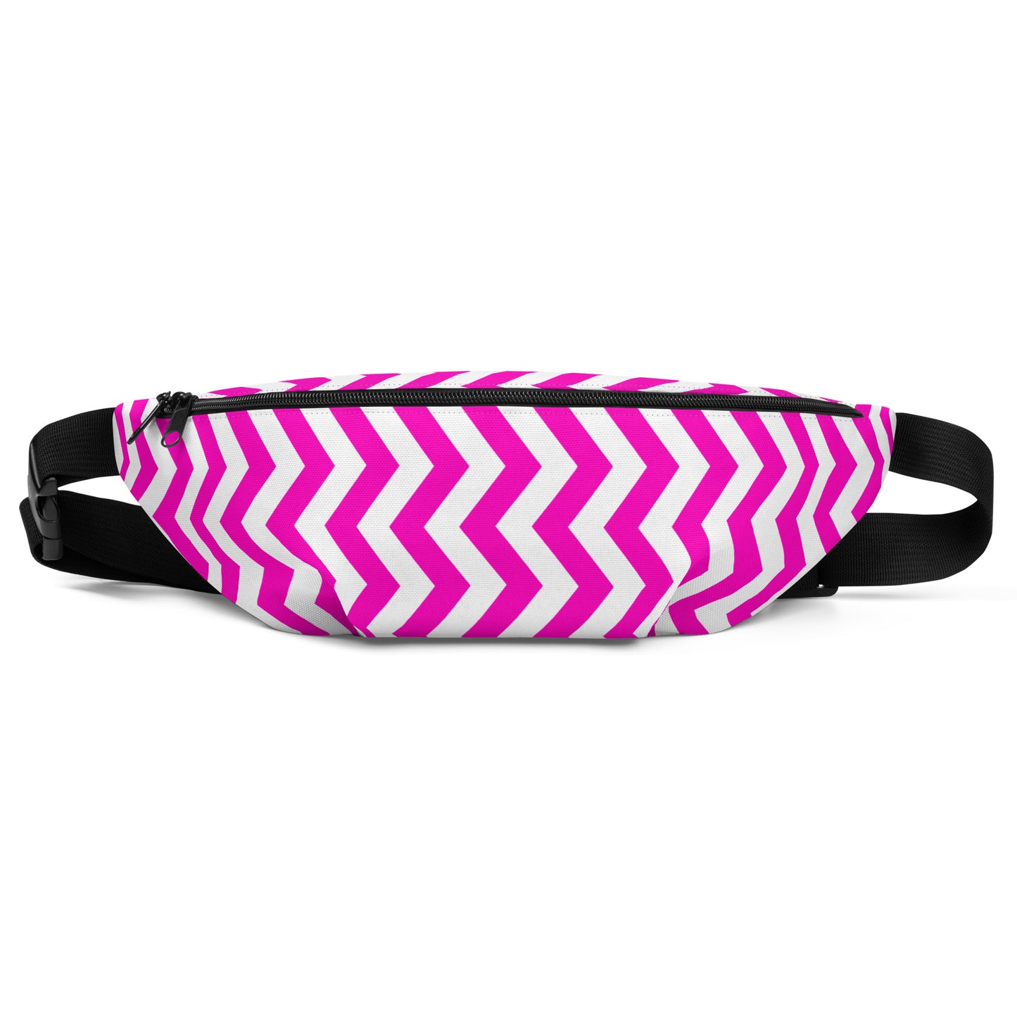 ANOYNTD Pink ZIG ZAG Fanny Pack