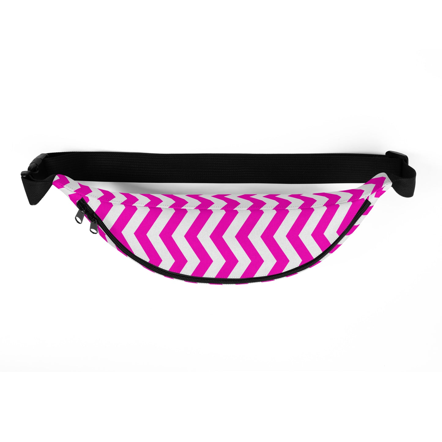 ANOYNTD Pink ZIG ZAG Fanny Pack