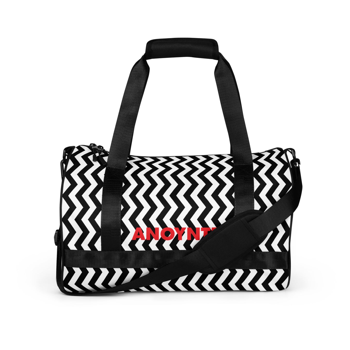 ANOYNTD ZIG ZAG gym bag