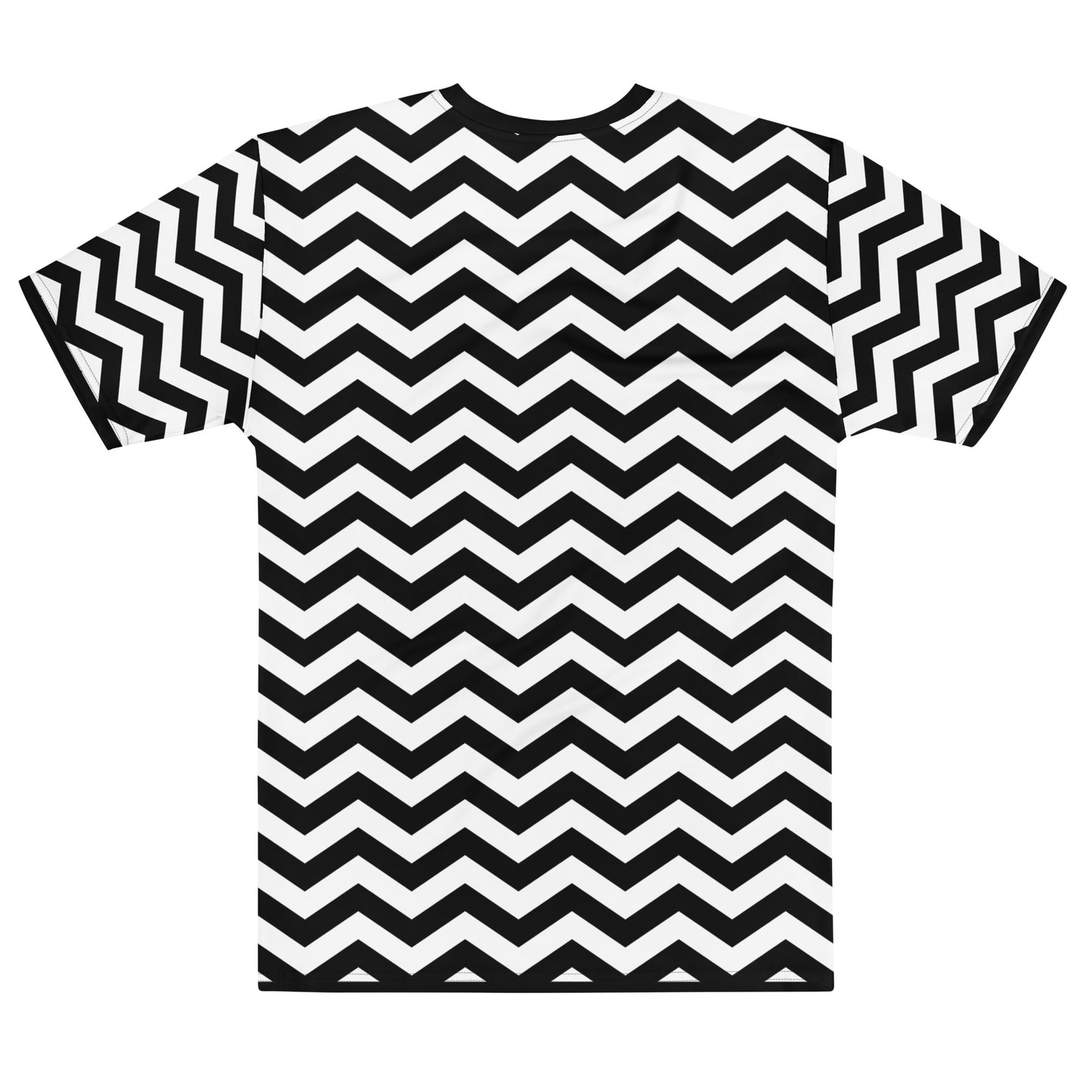 ANOYNTD [ZIGZAG] (BlkWh) Men's T-shirt