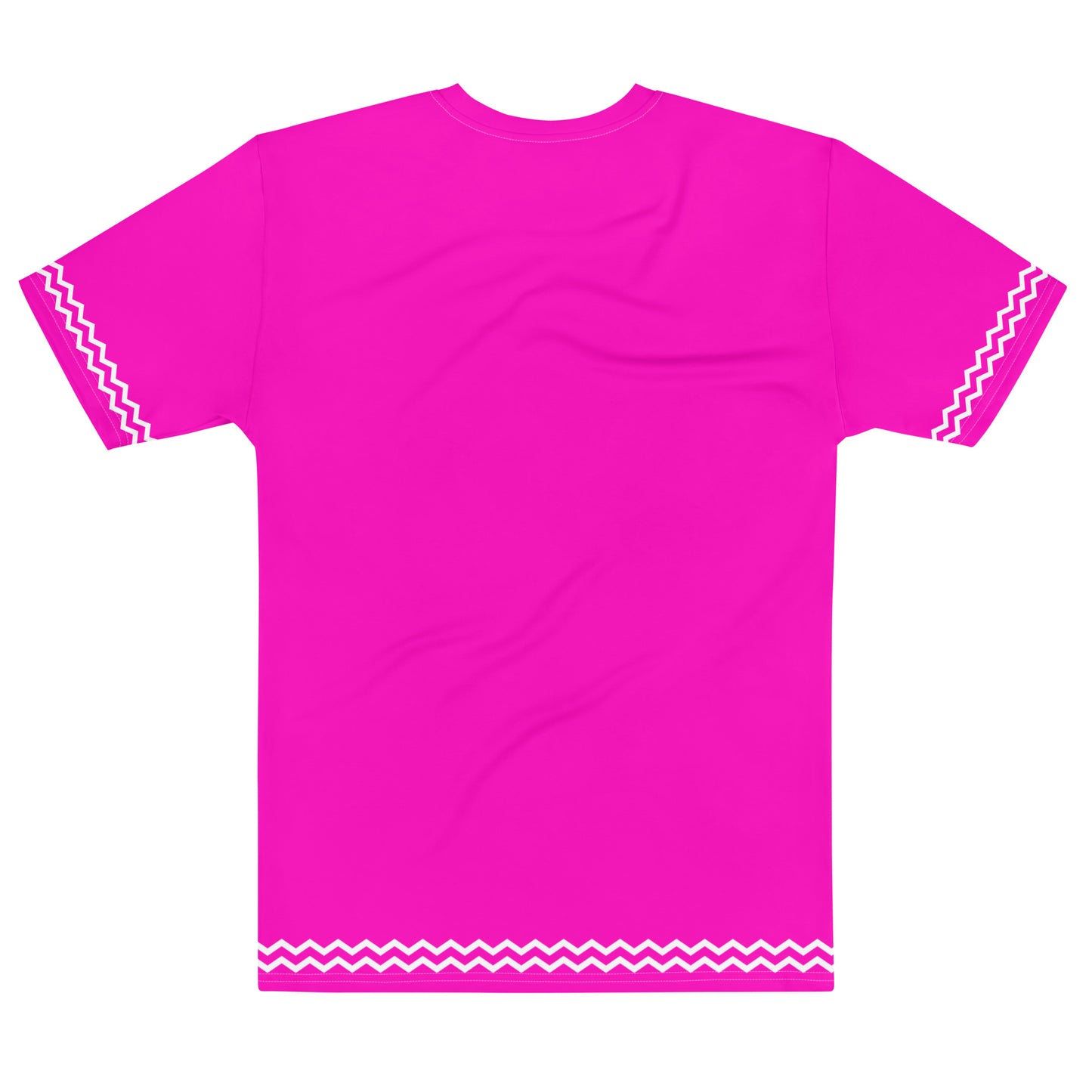 ANOYNTD Pink ZIG ZAG Men's T-shirt