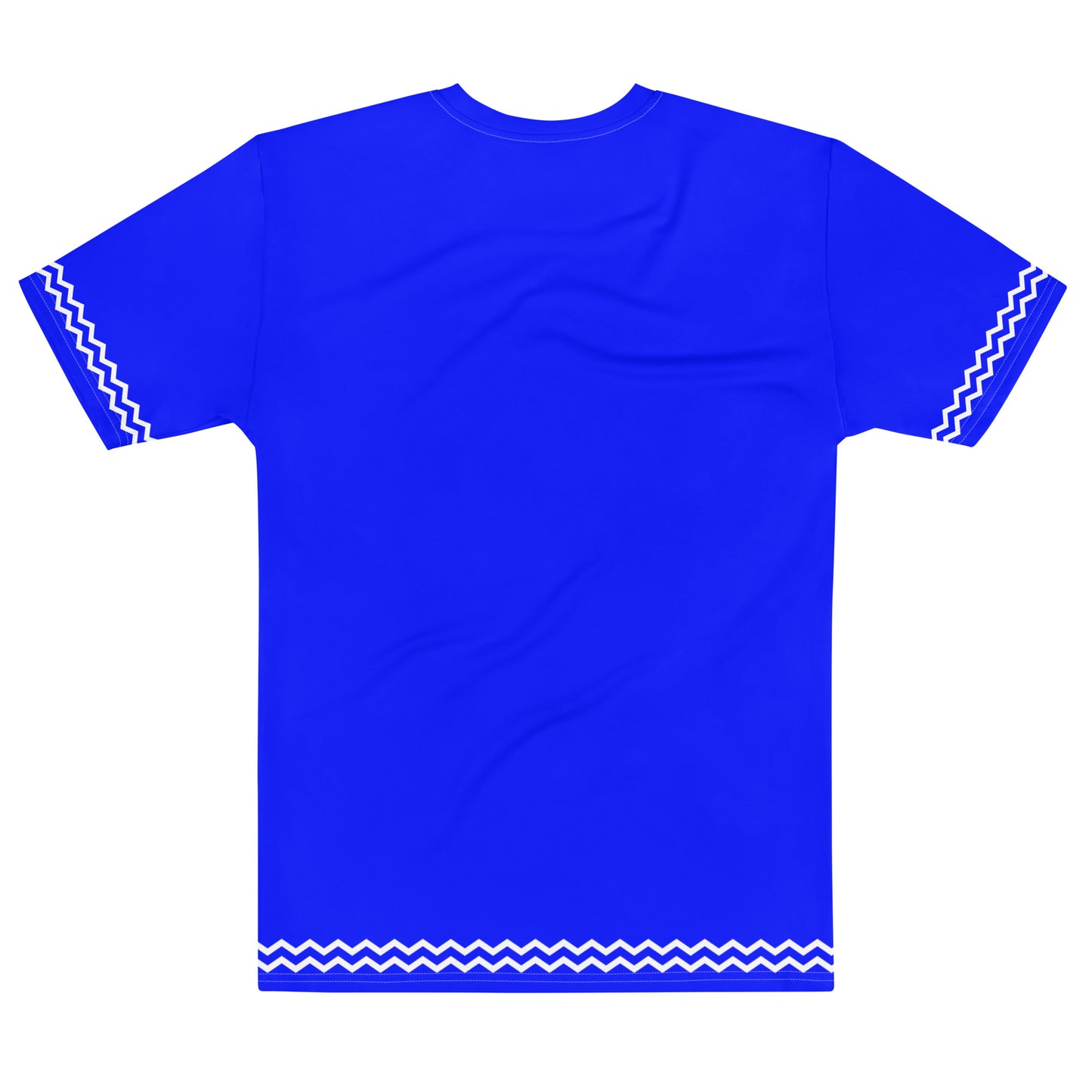 ANOYNTD Blue ZIG ZAG Men's T-shirt