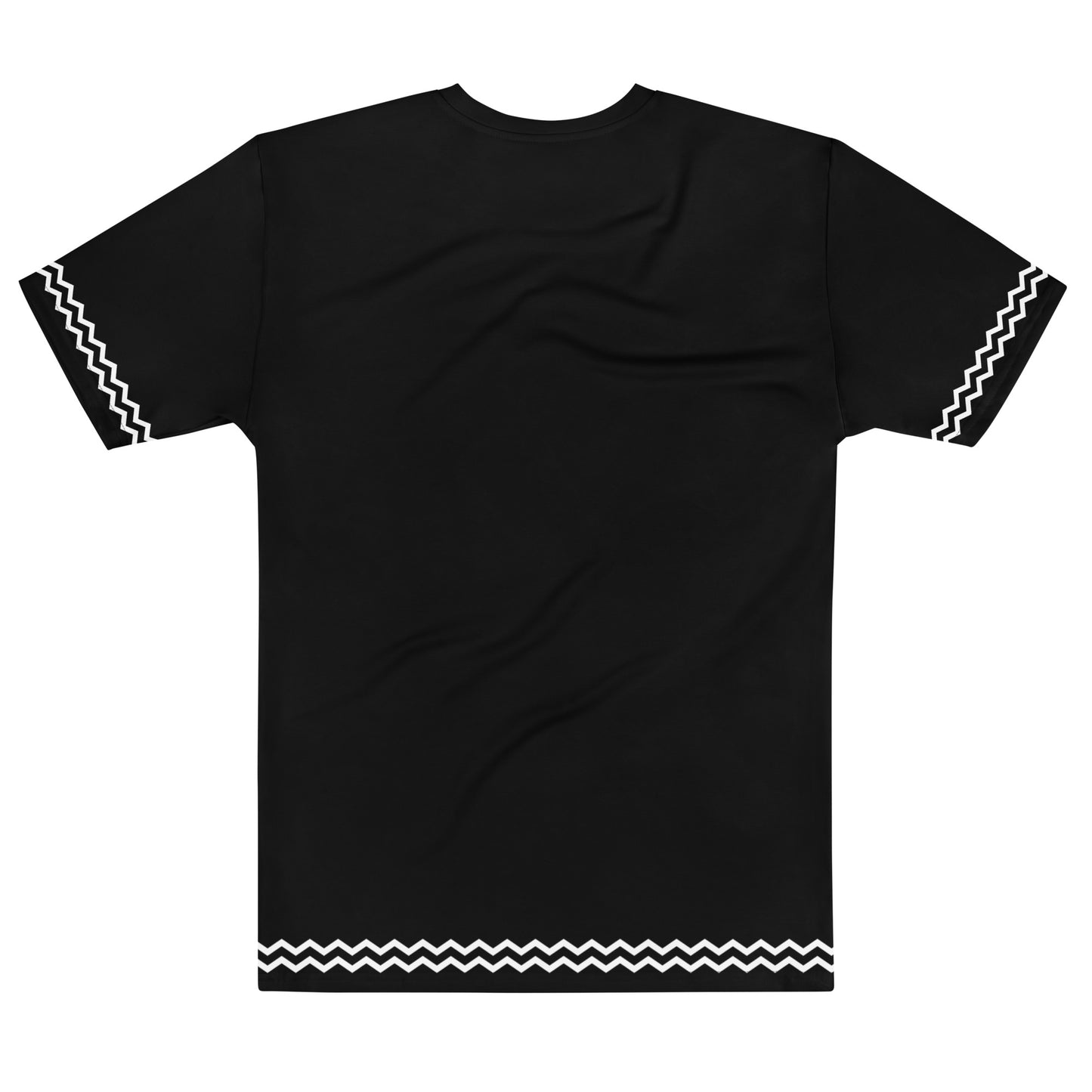 ANOYNTD Black ZIG ZAG Men's T-shirt