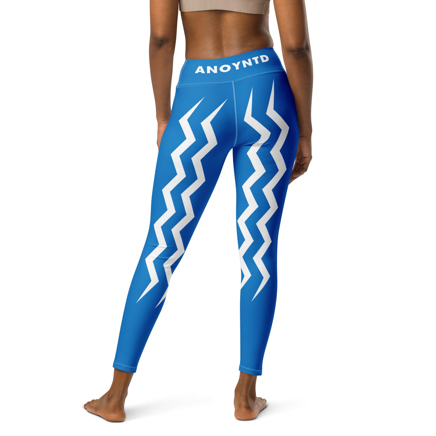 YOWNII X ANONTD Blue Yoga Leggings