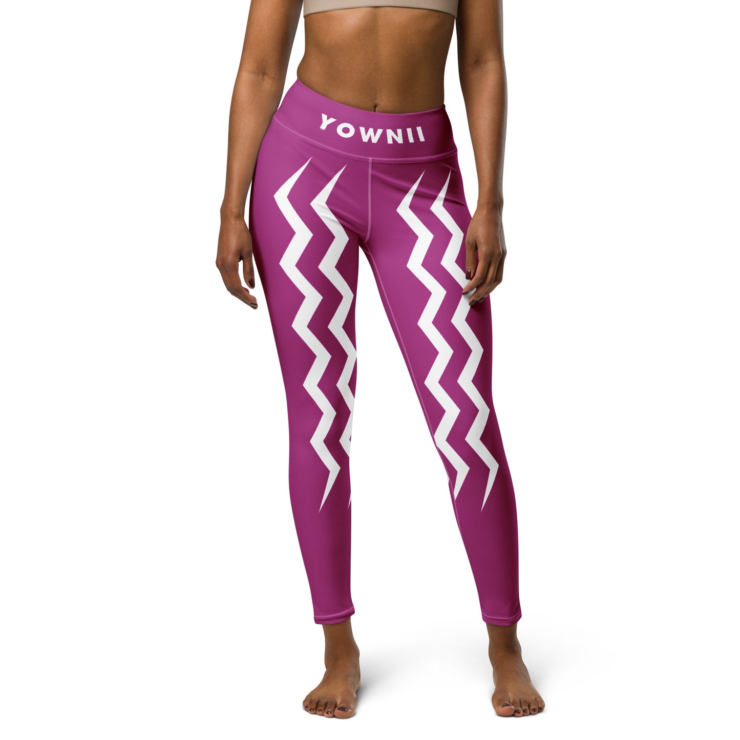 YOWNII X ANOYNTD Purple Yoga Leggings