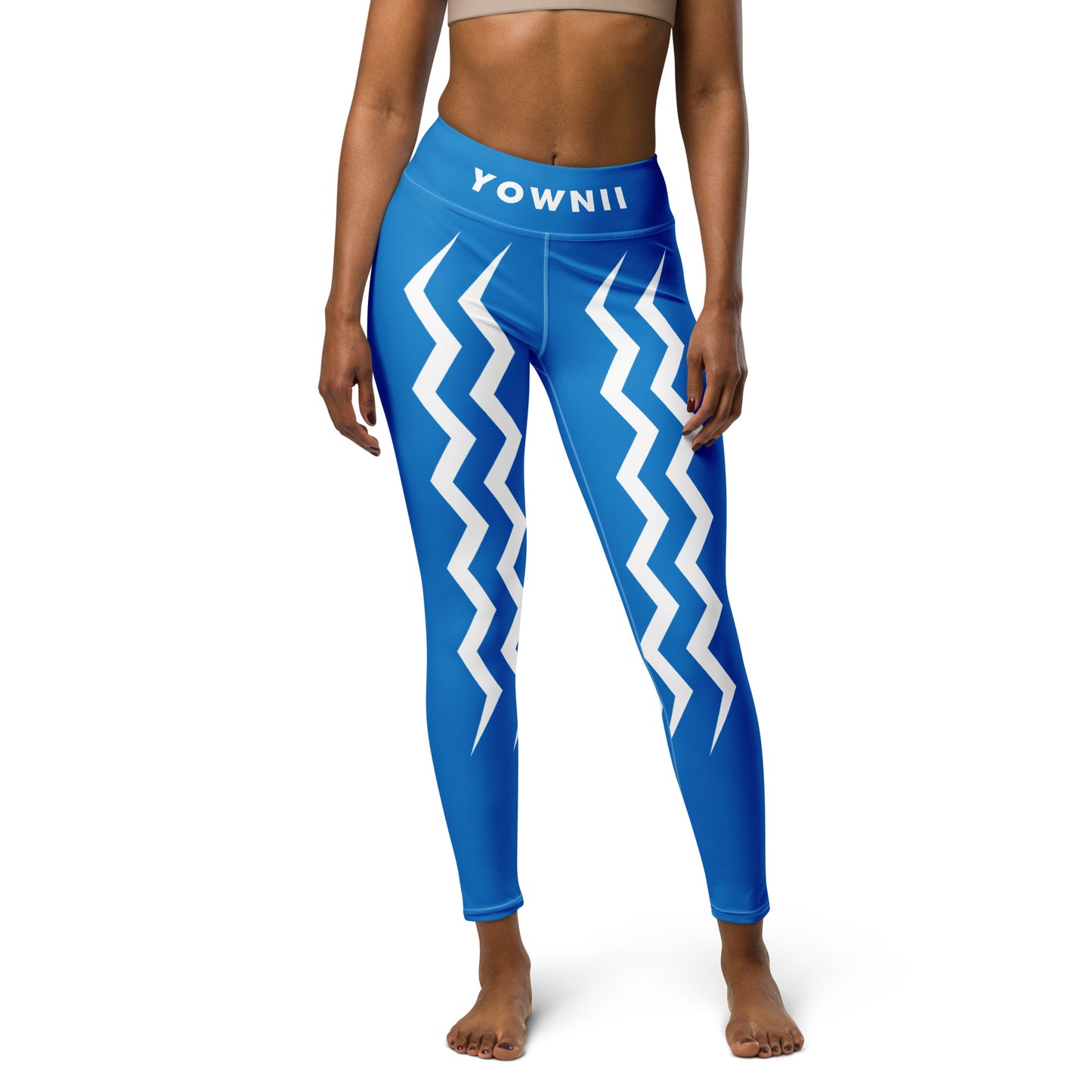 YOWNII X ANONTD Blue Yoga Leggings