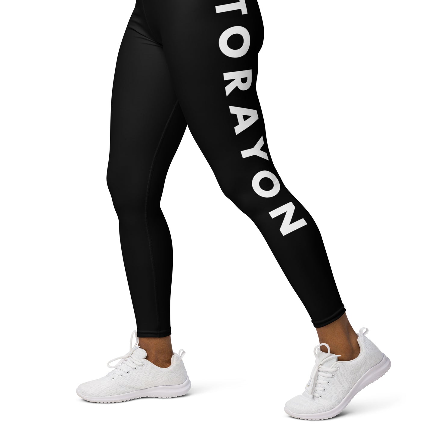 TORAYON Black Yoga Leggings