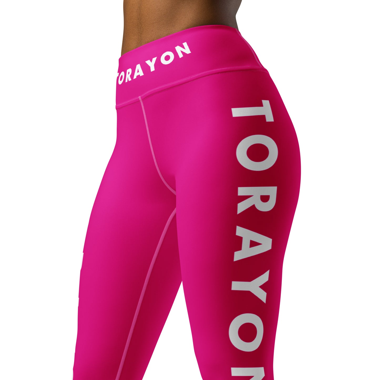 TORAYON Pink Yoga Leggings