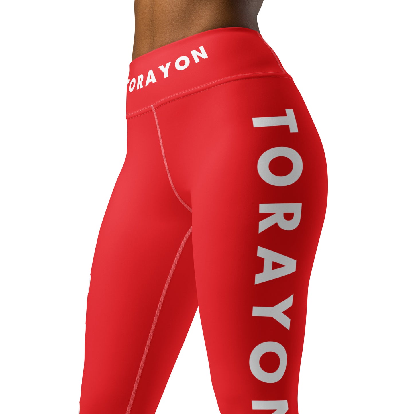 TORAYON Red Yoga Leggings