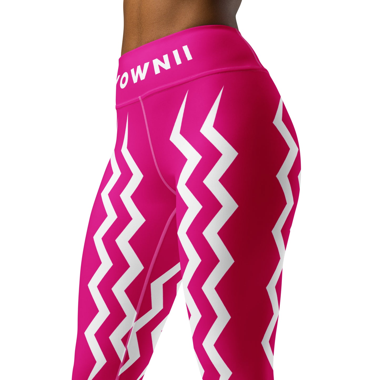 YOWNII X ANOYNTD Pink Yoga Leggings