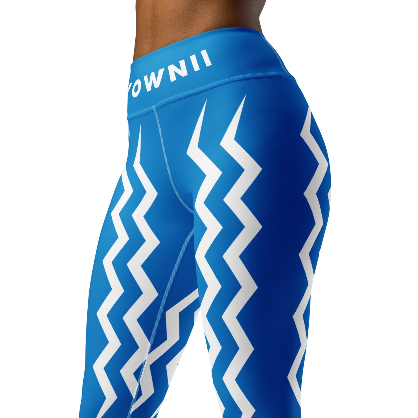 YOWNII X ANONTD Blue Yoga Leggings