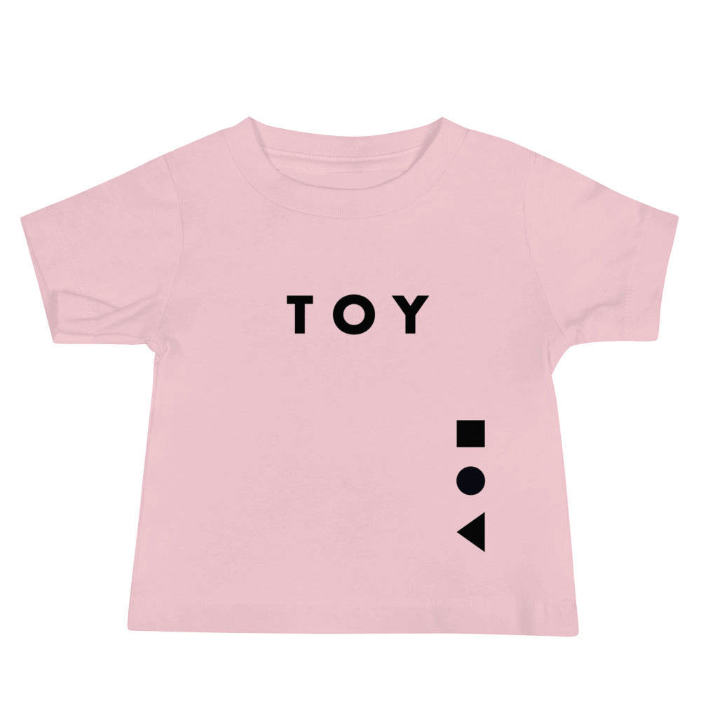 TOY [BLOCK] Series (Blk) Baby Jersey Short Sleeve Tee