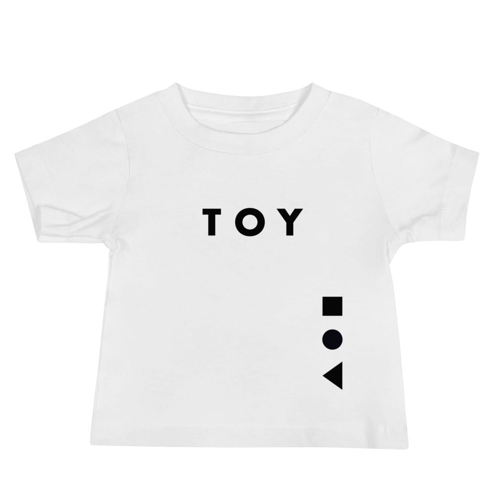 TOY [BLOCK] Series (Blk) Baby Jersey Short Sleeve Tee