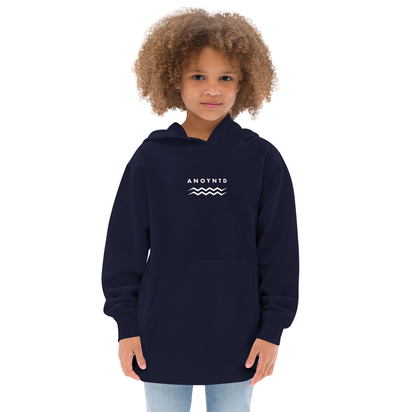 ANOYNTD [OFFICIAL] Series Kids fleece hoodie
