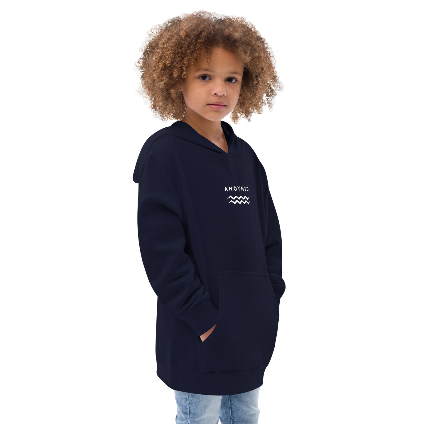 ANOYNTD [OFFICIAL] Series Kids fleece hoodie