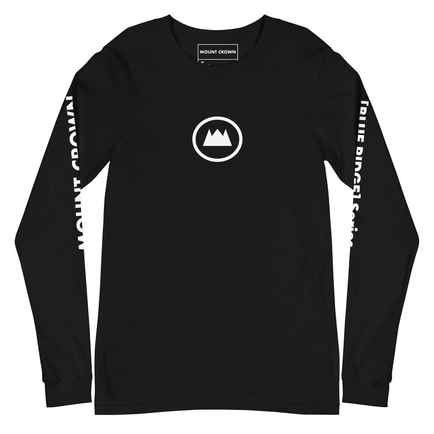 MOUNT CROWN [BLUE RIDGE] Series Unisex Long Sleeve Tee