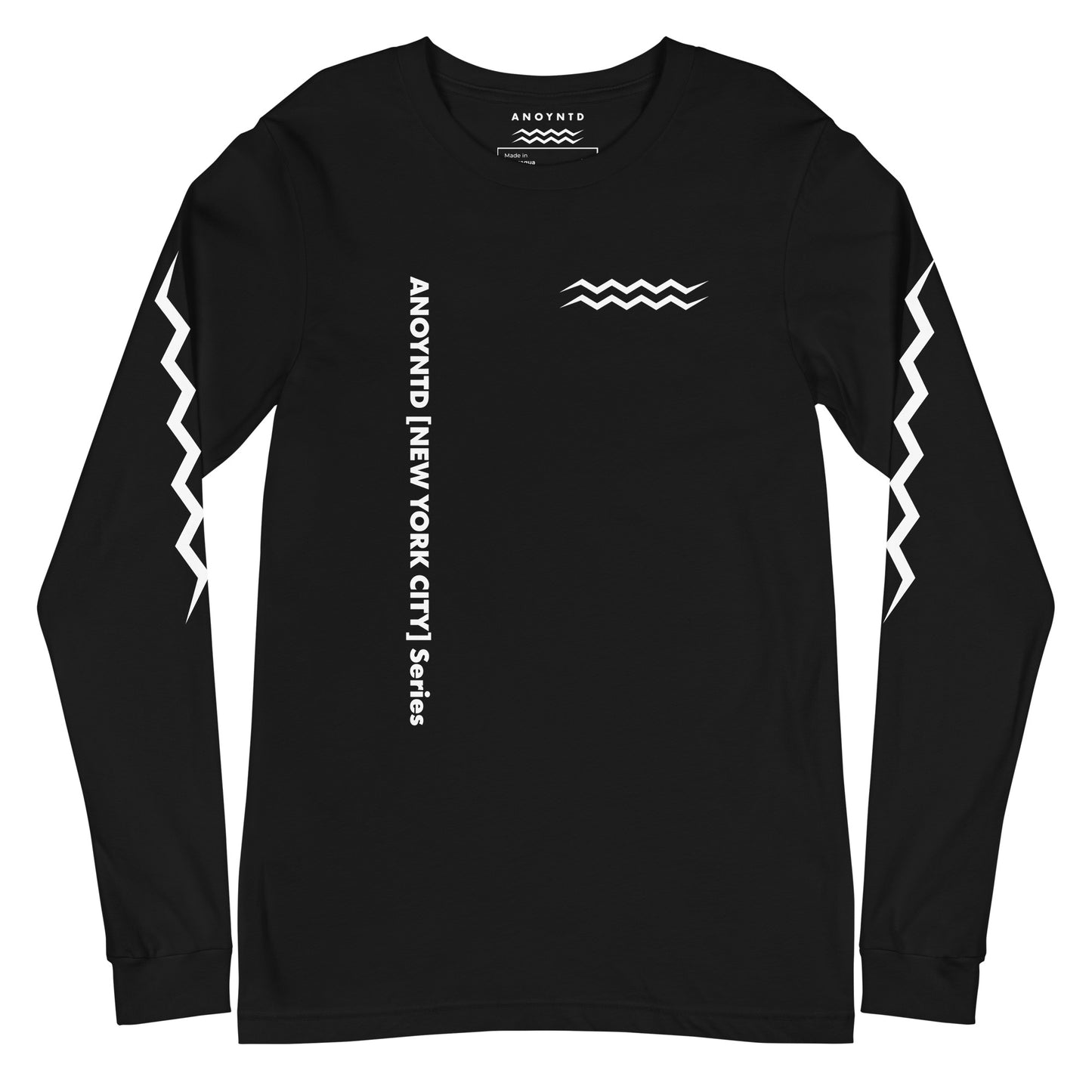 ANOYNTD [NEW YORK CITY] Series Unisex Long Sleeve Tee