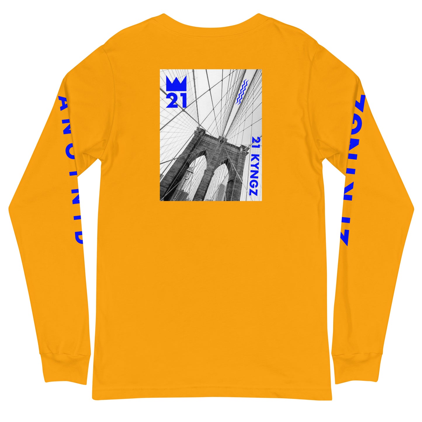 21 KYNGZ X ANOYNTD [BROOKLYN] Series Unisex Long Sleeve Tee