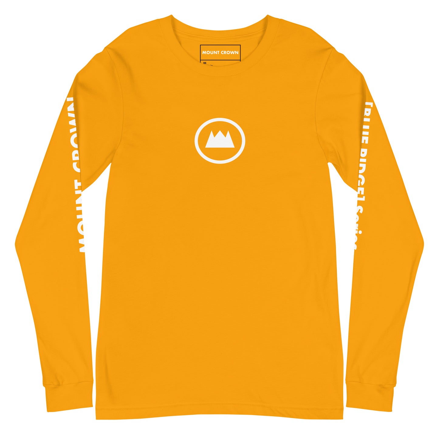 MOUNT CROWN [BLUE RIDGE] Series Unisex Long Sleeve Tee