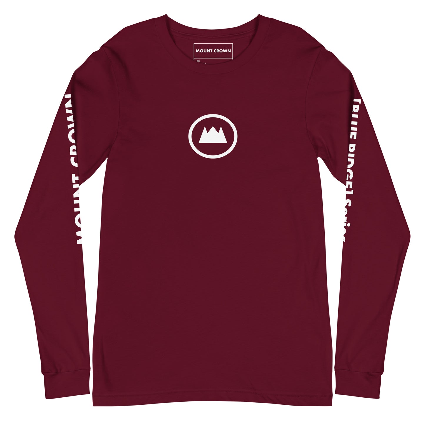 MOUNT CROWN [BLUE RIDGE] Series Unisex Long Sleeve Tee