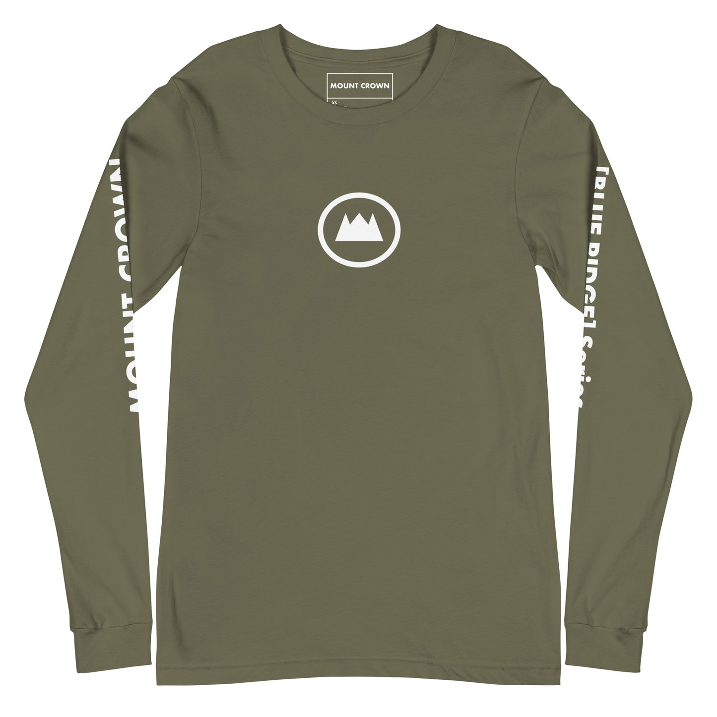 MOUNT CROWN [BLUE RIDGE] Series Unisex Long Sleeve Tee