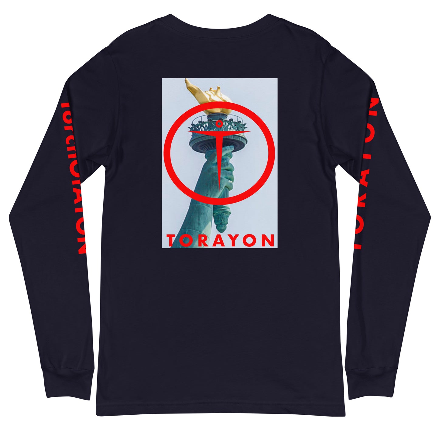 TORAYON [LIBERTYTORCH] Unisex Long Sleeve Tee