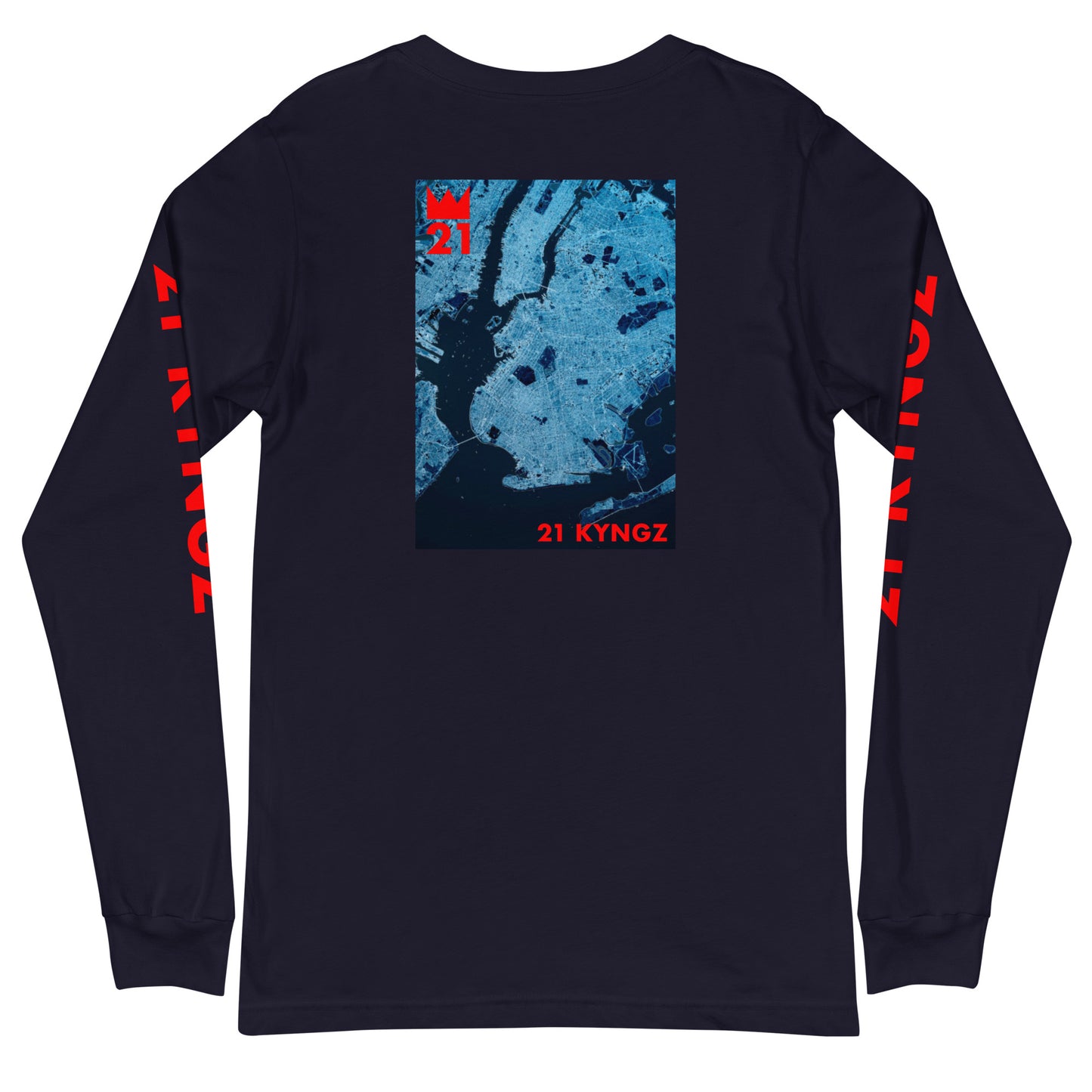 21 KYNGZ [BROOKLYN] Series Unisex Long Sleeve Tee