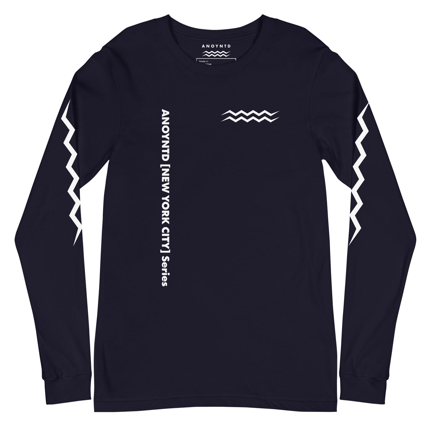 ANOYNTD [NEW YORK CITY] Series Unisex Long Sleeve Tee