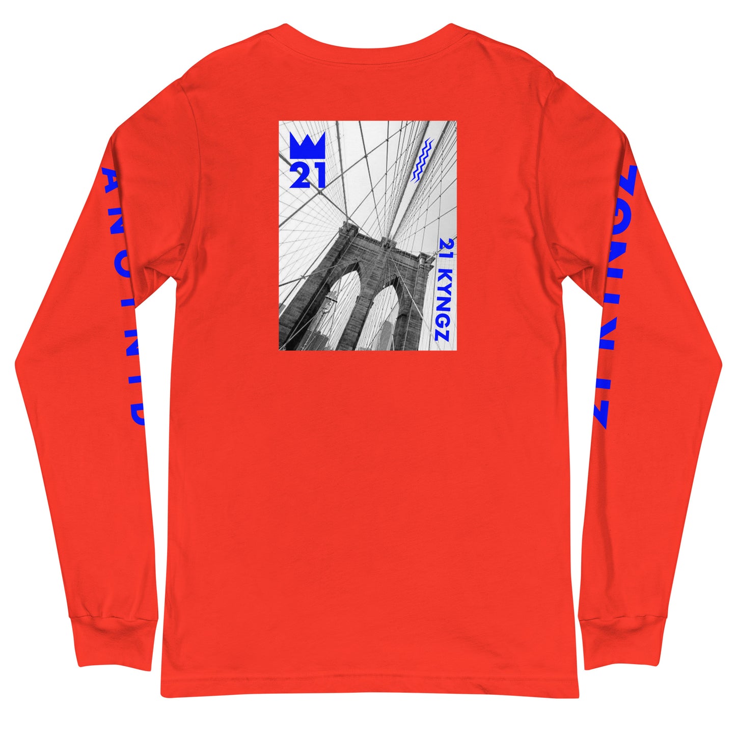 21 KYNGZ X ANOYNTD [BROOKLYN] Series Unisex Long Sleeve Tee