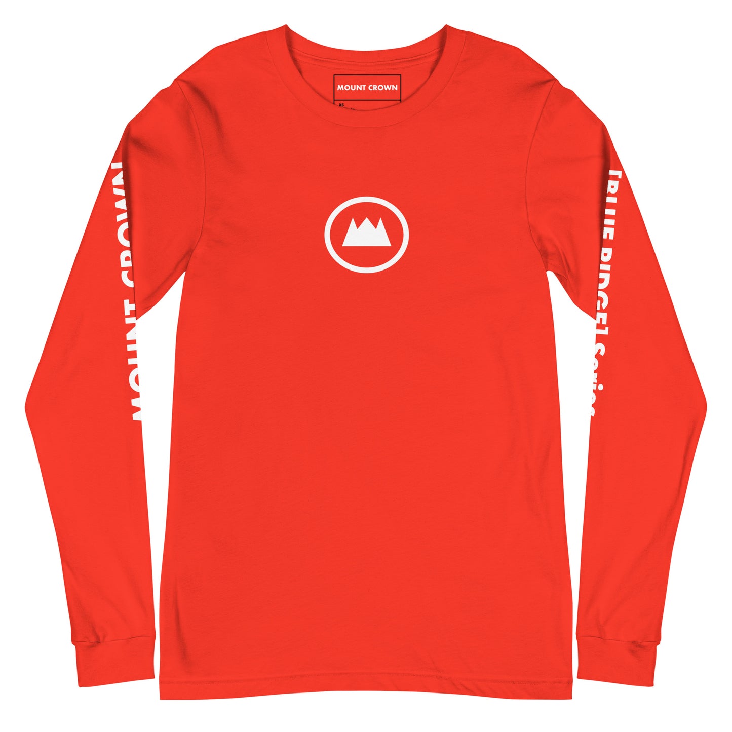 MOUNT CROWN [BLUE RIDGE] Series Unisex Long Sleeve Tee