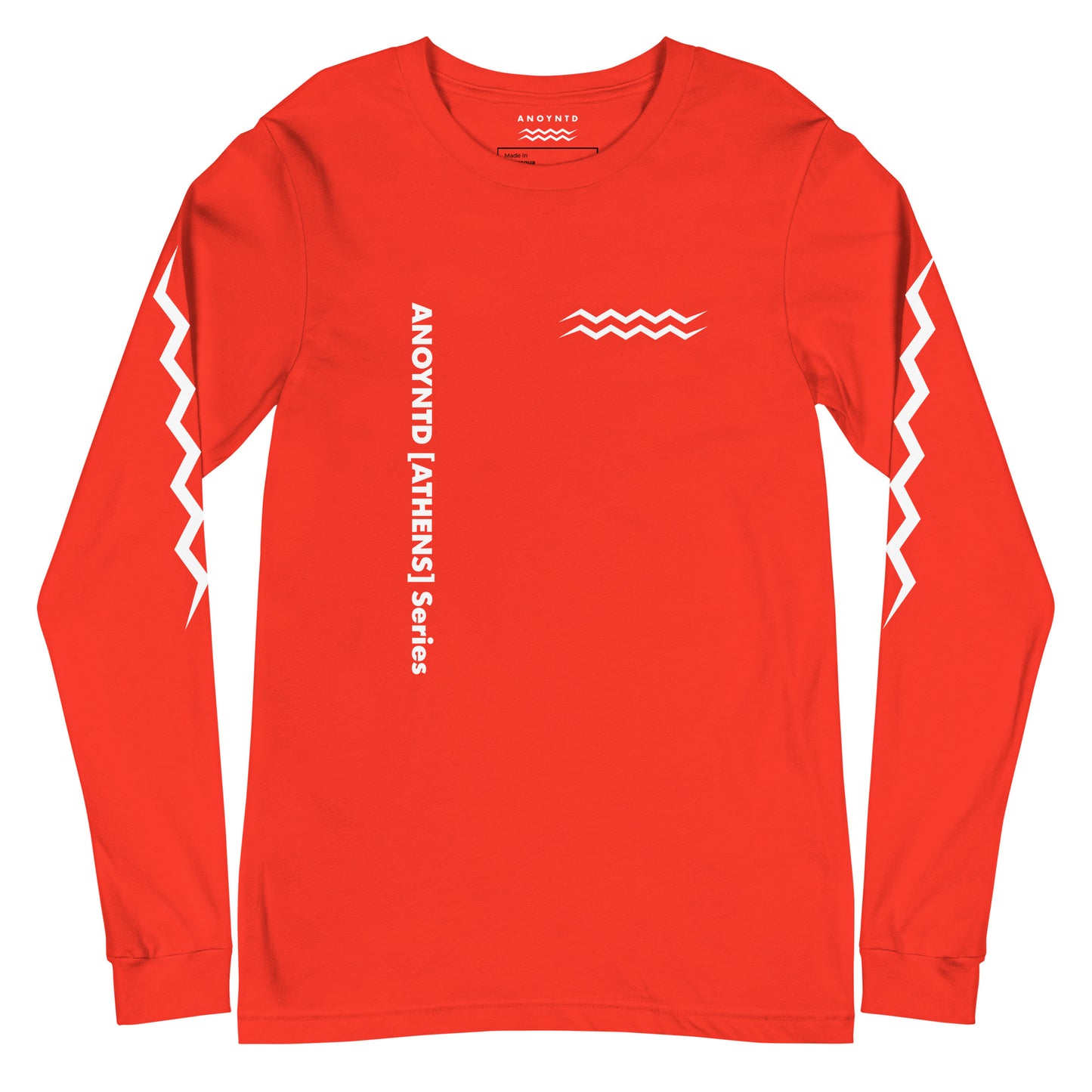 ANOYNTD [ATHENS] Series Unisex Long Sleeve Tee